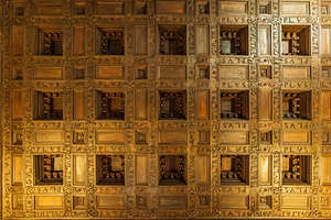 Latin Ceiling Labyrinth