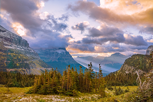 Logan Pass Sunrise