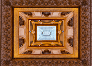 Alcázars Ornate Skyward Gaze