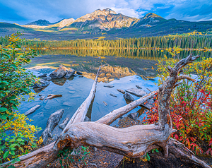 Pyramid Lake Reflection