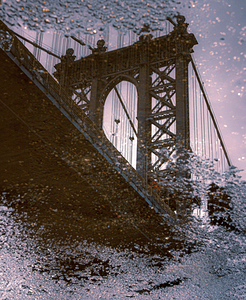 Brooklyn Bridge Reflection