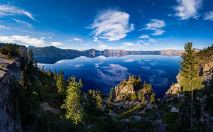 Crater Lake Clouds