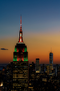 Empire State Sunset