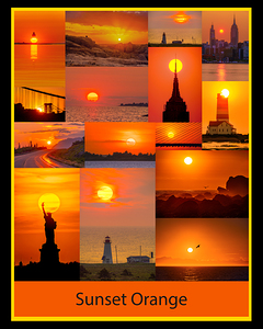 Sunset Orange