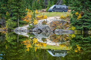 Pyramid Lake Reflection