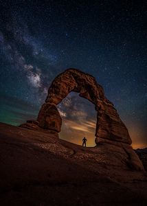 Delicate Arch Milky Way