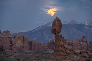 Begining of Lunar Eclipse