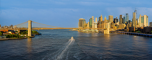 NYC Skyline from Manhatten Bridge