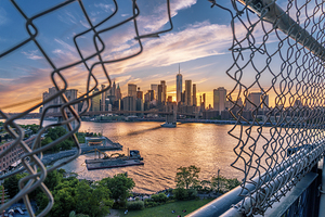 Manhatten Sunset from Manhatten Bridge