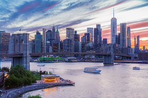 Manhattan at Sunset 