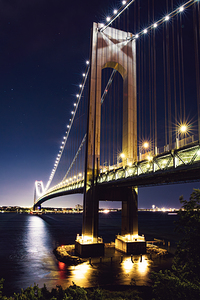 Verrizono Bridge at Night