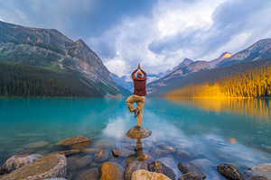 Lake Louise Tree Pose