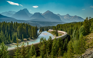Morants Curve Frieght Train