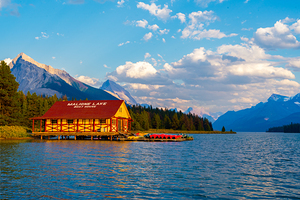 Maligne Boat House