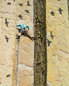 Devils Tower Fly By