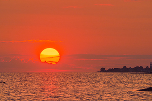 Firefall over the St Lawrence