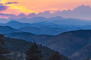 Rocky Mountain Sunset