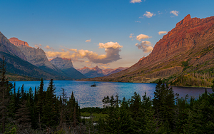 St Mary Lake Sunrise