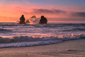 Sea Stack Sunset