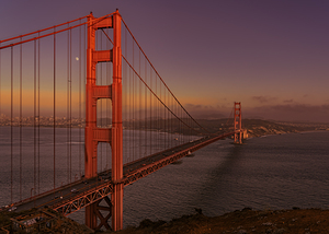 Golden Gate at Dusk
