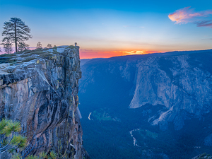 Taft Point Sunset