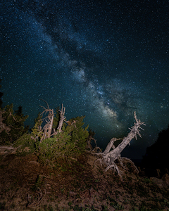 Milk Way at Crater Lake