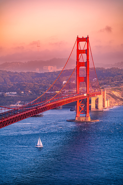Under the Golden Gate Print