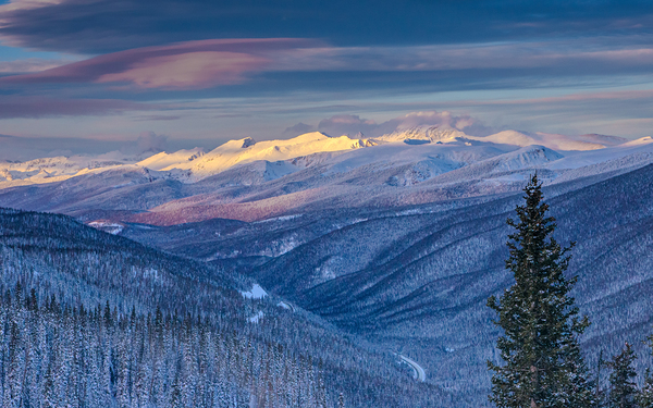 Bertha Pass Sunset View