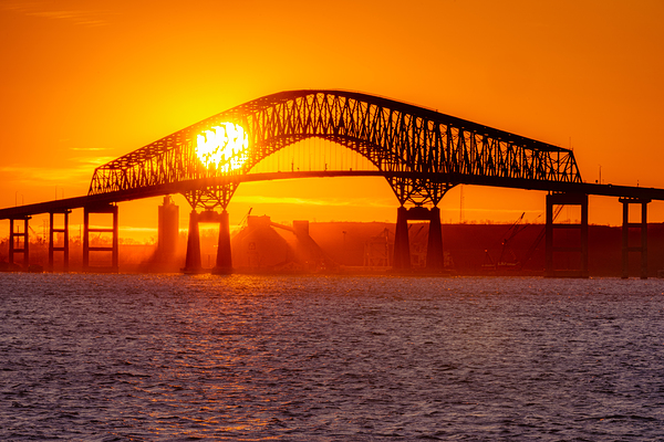 Sunset at Key Bridge