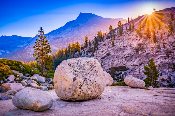 First Light Yosemite Print
