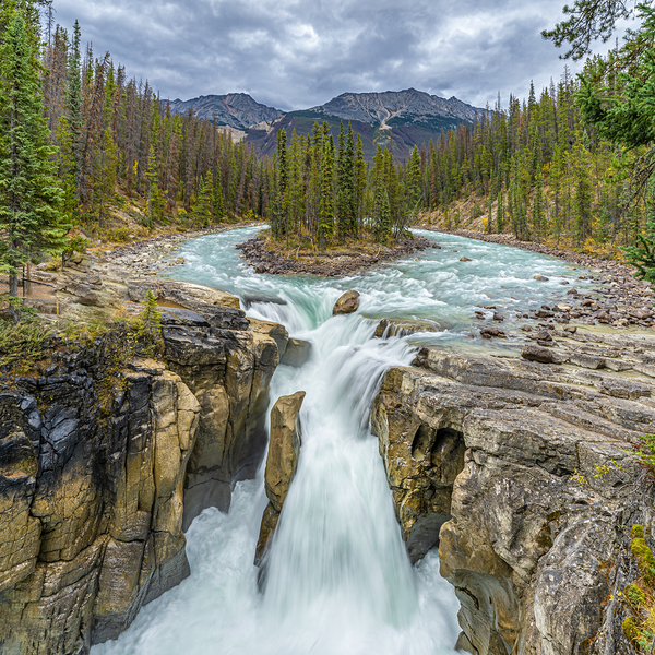 Sunwapta Falls Classic Print