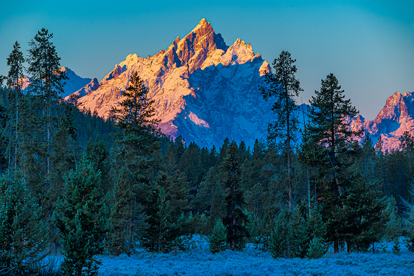 Teton First Light Print