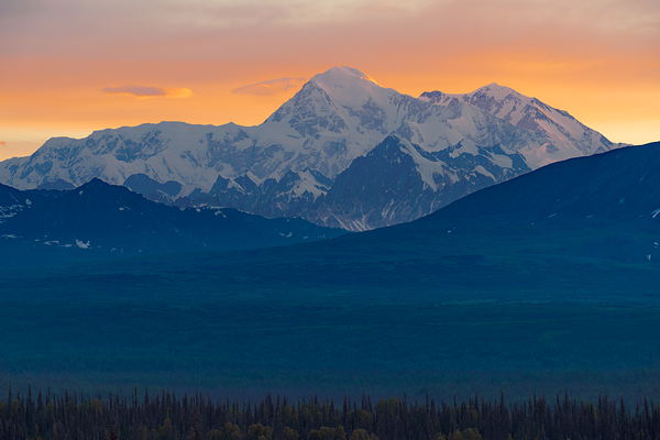 Denali Glow Print