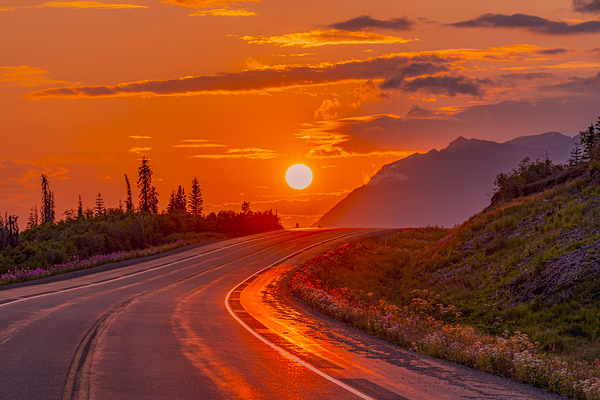 Denali State Park Fireball Print