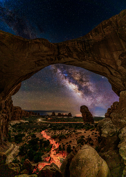 Double Arch Milky Way