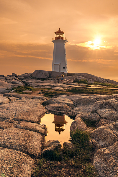 Sunset Stoll Print