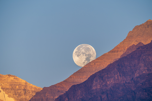 Full Moon Setting Print