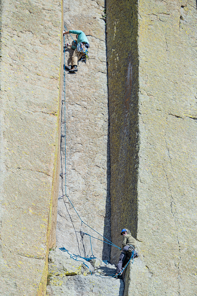 Devils Tower Climbers