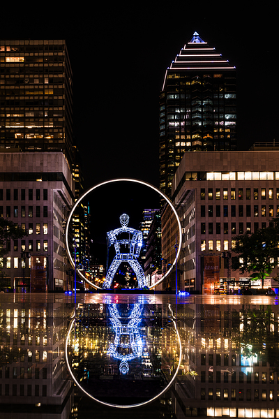 Montreal Ring Man Print