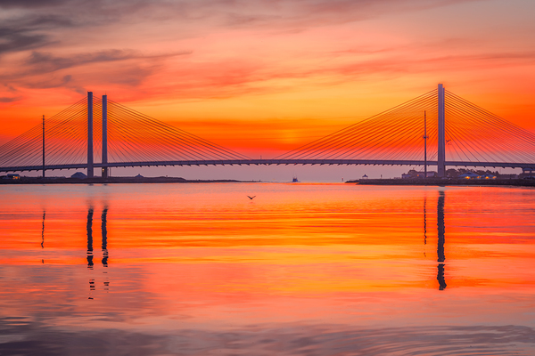 Indian River Sunrise Print