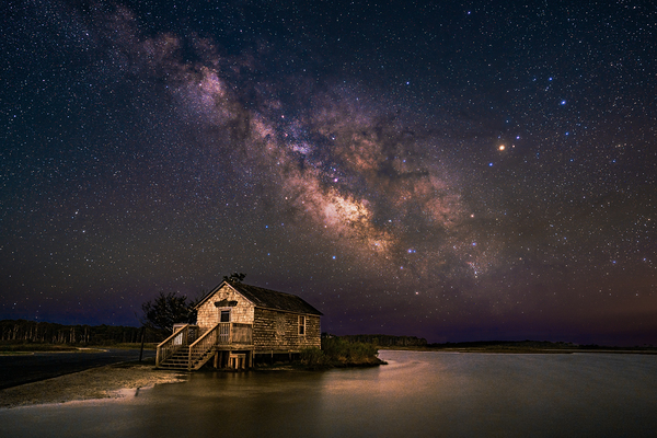 Milky Way Over Assateague Print