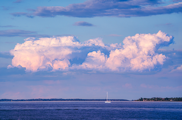 Chesapeake Bay Cloud Print