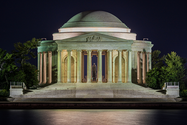 Jefferson Memorial by Night