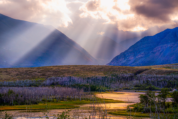 Waterton Lakes Sunset