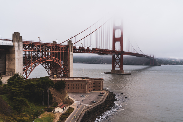 Foggy Golden Gate