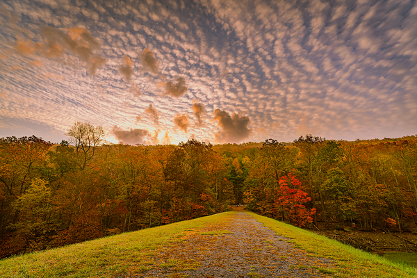 Western Maryland Sunrise Print