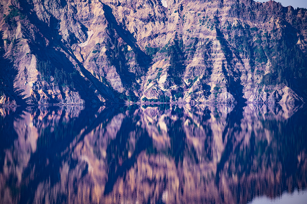 Crater Lake Rorshach Print