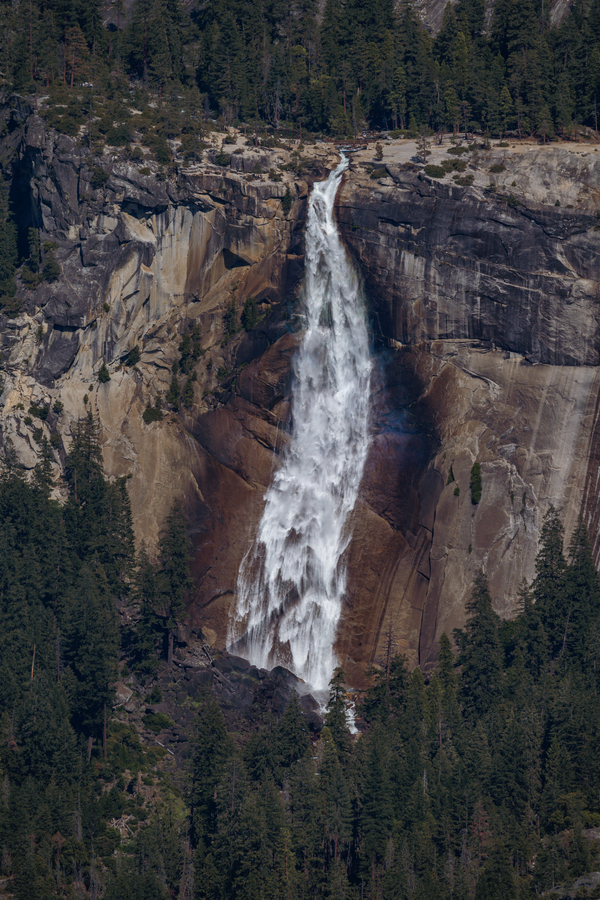 Nevada Falls from Glacier Point Print