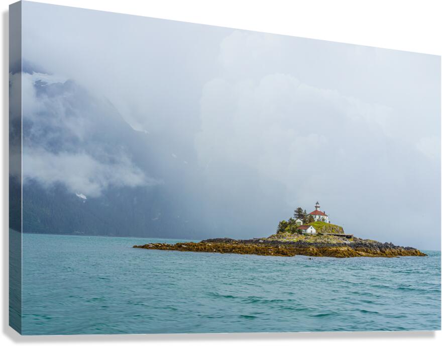 Eldred Rock Lighthouse Canvas Print