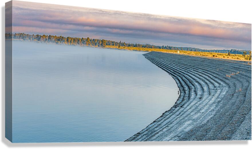 Teton Dam Canvas Print